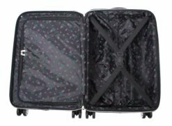 Betsey Johnson 30 Inch Checked Luggage Collection - Expandable Scratch Resistant (ABS + PC) Hardside Suitcase - Designer Lightweight Bag With 8-Rolling Spinner Wheels (Stripe Roses) 12 Betsey Johnson 30 Inch Checked Luggage Collection - Expandable Scratch Resistant (ABS + PC) Hardside Suitcase - Designer Lightweight Bag With 8-Rolling Spinner Wheels (Stripe Roses) -TRAVELPRO Sales 81tafD6Tx4L