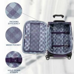 Travelpro Maxlite 5 Lightweight Checked Large 29" Expandable Softside Luggage Imperial Purple, 29-inch -TRAVELPRO Sales 81w08t0fulL