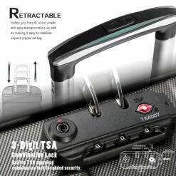 COOLIFE Luggage 3 Piece Set Suitcase Spinner Hardshell Lightweight TSA Lock (sliver3) -TRAVELPRO Sales 81wIhtjFwhL 79ced7fe e3cd 496c 8886 5307c8e95e6e