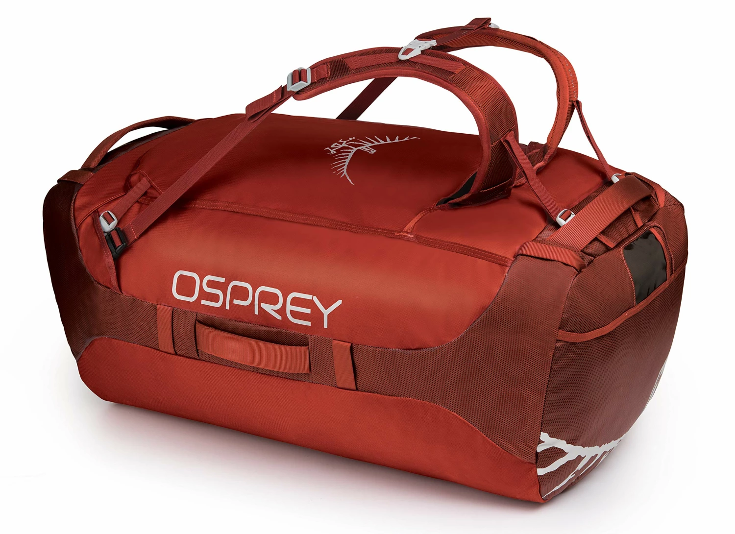 Osprey Packs Transporter 130 Expedition Duffel, Ruffian Red, One Size 6 Osprey Packs Transporter 130 Expedition Duffel, Ruffian Red, One Size - Image 4