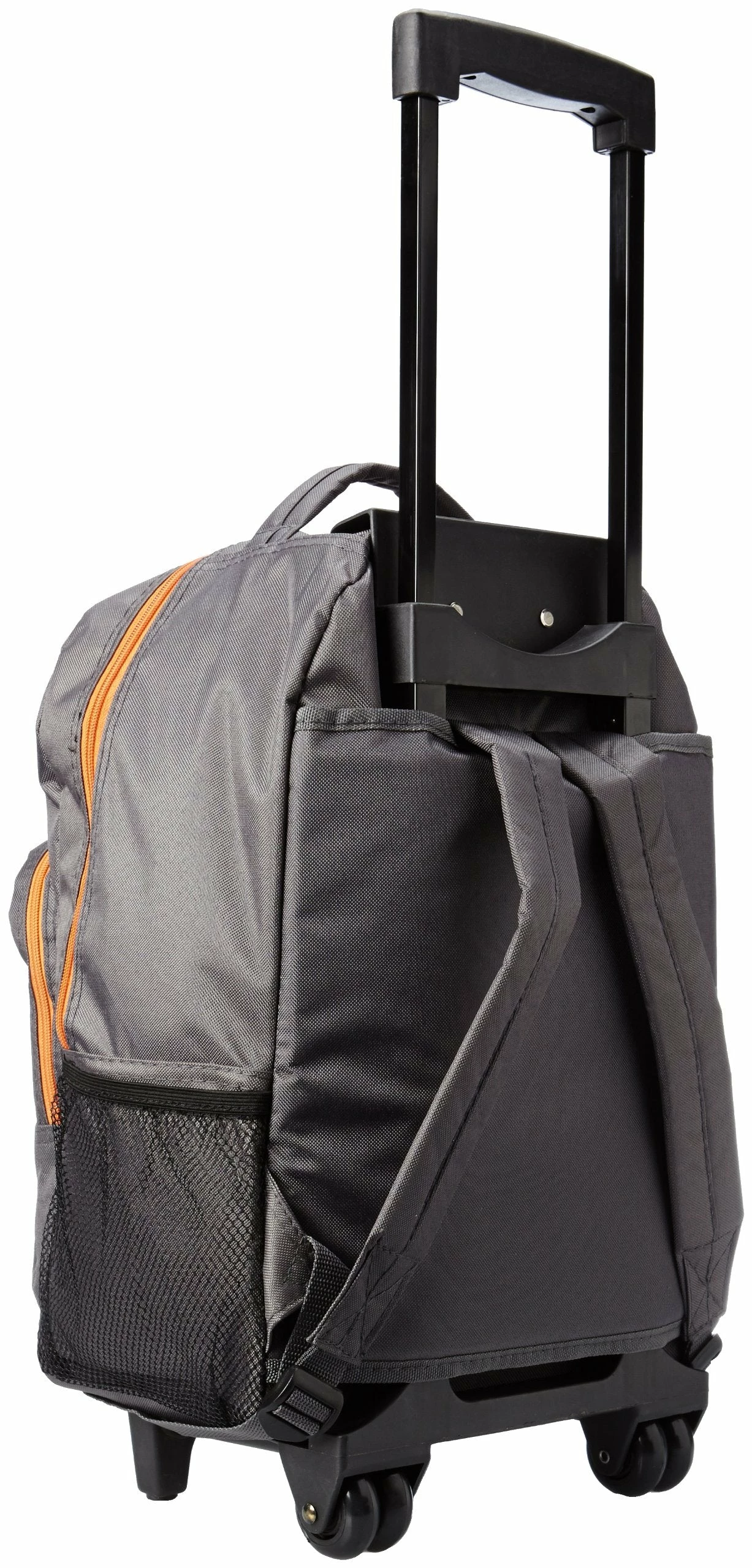 Rockland Luggage 17 Inch Rolling Backpack, Charcoal, One Size 4 Rockland Luggage 17 Inch Rolling Backpack, Charcoal, One Size - Image 2
