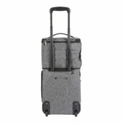 Travelers Club Luggage 17" Top Expandable Underseater W/Side USB Port Connector, Dark Gray Suitcase, Carry -TRAVELPRO Sales 91KJu S dCL