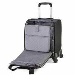 Samsonite Underseat Spinner With USB Port Carry-On Luggage, Jet Black, One Size -TRAVELPRO Sales 91zihGgSKbL