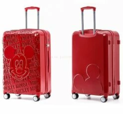 Disney Children's Luggage Cute Mickey Boarding Cartoon Fashion 20" 18 Disney Children's Luggage Cute Mickey Boarding Cartoon Fashion 20" -TRAVELPRO Sales Disney Children s Luggage Cute Mickey Boarding Cartoon Fashion 20 Trolley Case Omni Directional Wheel Travel