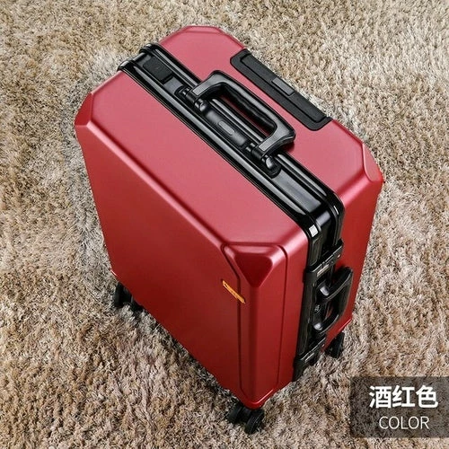 Fashion Rolling Luggage Aluminum Frame | Aluminum Usb Charging Trolley 15 Fashion Rolling Luggage Aluminum Frame | Aluminum Usb Charging Trolley - Image 13