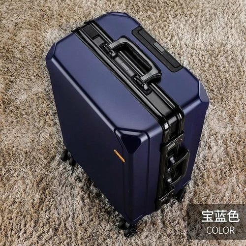 Fashion Rolling Luggage Aluminum Frame | Aluminum Usb Charging Trolley 16 Fashion Rolling Luggage Aluminum Frame | Aluminum Usb Charging Trolley - Image 14