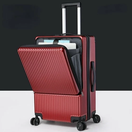 KANGSHILU Aluminum Frame 20 Inches Travel Suitcases Universal Wheel 10 KANGSHILU Aluminum Frame 20 Inches Travel Suitcases Universal Wheel - Image 8