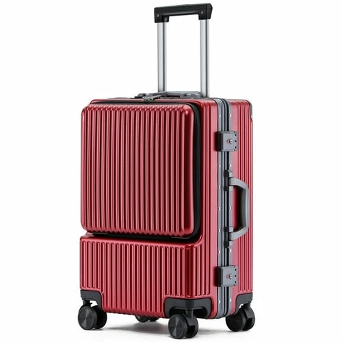 KANGSHILU Aluminum Frame 20 Inches Travel Suitcases Universal Wheel 11 KANGSHILU Aluminum Frame 20 Inches Travel Suitcases Universal Wheel - Image 9