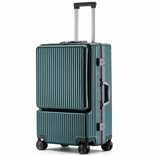 KANGSHILU Aluminum Frame 20 Inches Travel Suitcases Universal Wheel 14 KANGSHILU Aluminum Frame 20 Inches Travel Suitcases Universal Wheel - Image 12