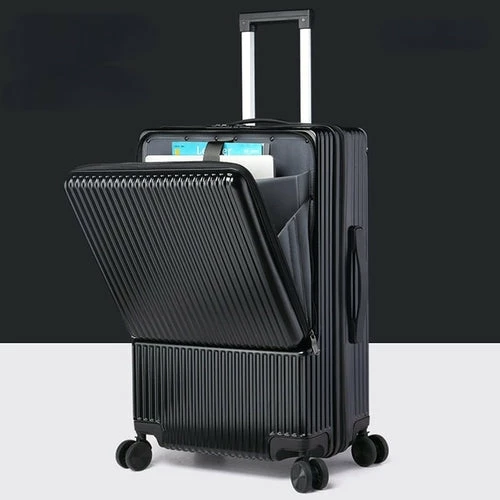 KANGSHILU Aluminum Frame 20 Inches Travel Suitcases Universal Wheel 16 KANGSHILU Aluminum Frame 20 Inches Travel Suitcases Universal Wheel - Image 14