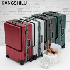 KANGSHILU Aluminum Frame 20 Inches Travel Suitcases Universal Wheel 20 KANGSHILU Aluminum Frame 20 Inches Travel Suitcases Universal Wheel -TRAVELPRO Sales KANGSHILU Aluminum Frame 20 Inches Travel Suitcases Universal Wheel Trolley PC Box Trolley Luggage Bag Men 7a3cb713 de3d 41a8 8fe9 2a609cda9c37