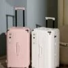 Large Suitcase Unisex Rolling Luggage Cabin Holiday Travel Anti-fall