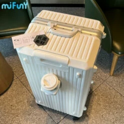 MIFUNY Travel Luggage With Cup Holder Aluminum Frame Suitcase Large -TRAVELPRO Sales MIFUNY Travel Luggage with Cup Holder Aluminum Frame Suitcase Large Capacity Carry on Luggage Pull Rod.jpg 640x640 59c7eedf ab62 48f7 b900 99c36ff5cf55