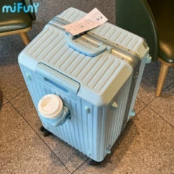 MIFUNY Travel Luggage With Cup Holder Aluminum Frame Suitcase Large -TRAVELPRO Sales MIFUNY Travel Luggage with Cup Holder Aluminum Frame Suitcase Large Capacity Carry on Luggage Pull Rod.jpg 640x640 a6a779e0 8ba9 4969 88e5 3f383e6737d9