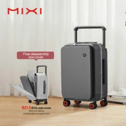 Mixi 2022 New Design Wide Handle Suitcase Men Carry-on Luggage Women -TRAVELPRO Sales Mixi 2022 New Design Wide Handle Suitcase Men Carry On Luggage Women Travel Trolley Case 20.jpg 640x640 194a4775 19c2 4666 886e f69fc4d81f43