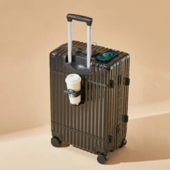 Multifunctional Luggage Aluminum Frame Trolley Case Universal Wheel -TRAVELPRO Sales Multifunctional Luggage Aluminum Frame Trolley Case Universal Wheel Cup Holder Seat Built in USB Interface Boarding.jpg 640x640 3d946023 54df 472e aeca 9b03743356e5