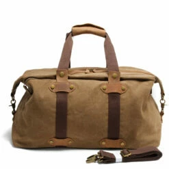 Men'S Travel Bags Casual Canvas Carry On Luggage Bags Male Duffel Bags Travel Tote Large Weekend