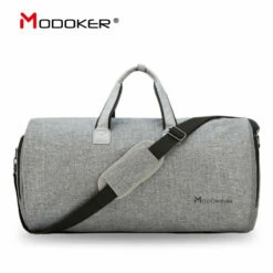 Modoker Travel Garment Bag With Shoulder Strap Duffel Bag Carry On Hanging Suitcase Clothing