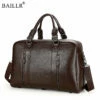 2019 New Fashion Pu Leather Men'S Travel Bag Luggage & Travel Bag Men Carry On Leather Duffel Bag 2 2019 New Fashion Pu Leather Men'S Travel Bag Luggage & Travel Bag Men Carry On Leather Duffel Bag -TRAVELPRO Sales product image 880439916
