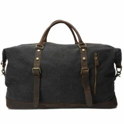 Canvas Leather Men Travel Bags Carry On Luggage Bags Men Duffel Tote Large Capacity Weekend Bag -TRAVELPRO Sales product image 906439740