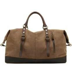 2018 New Canvas Leather Men Travel Bags Carry On Luggage Bags Men Duffel Bags High Capacity -TRAVELPRO Sales product image 906440946