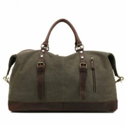 2018 New Canvas Leather Men Travel Bags Carry On Luggage Bags Men Duffel Bags High Capacity -TRAVELPRO Sales product image 906440950