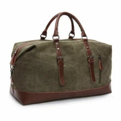 Canvas Travel Bag Men Leather Handbag Male Carry On Luggage Duffel Bags Women Overnight Big -TRAVELPRO Sales product image 906441745