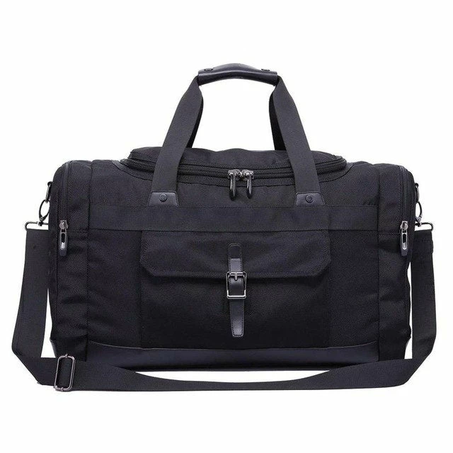 Multifunction Men Travel Duffel Bag Unisex Weekender Bag,Tsa Friendly,Oxford Carry-On Luggage Large 4 Multifunction Men Travel Duffel Bag Unisex Weekender Bag,Tsa Friendly,Oxford Carry-On Luggage Large - Image 2