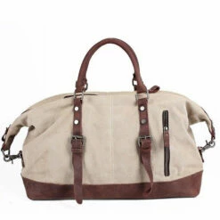 Vintage Multifunctional Large Capacity Carry On Canvas Luggage Bag For Men Duffel Bags Weekend -TRAVELPRO Sales product image 906444451