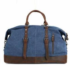 Vintage Multifunctional Large Capacity Carry On Canvas Luggage Bag For Men Duffel Bags Weekend -TRAVELPRO Sales product image 906444454